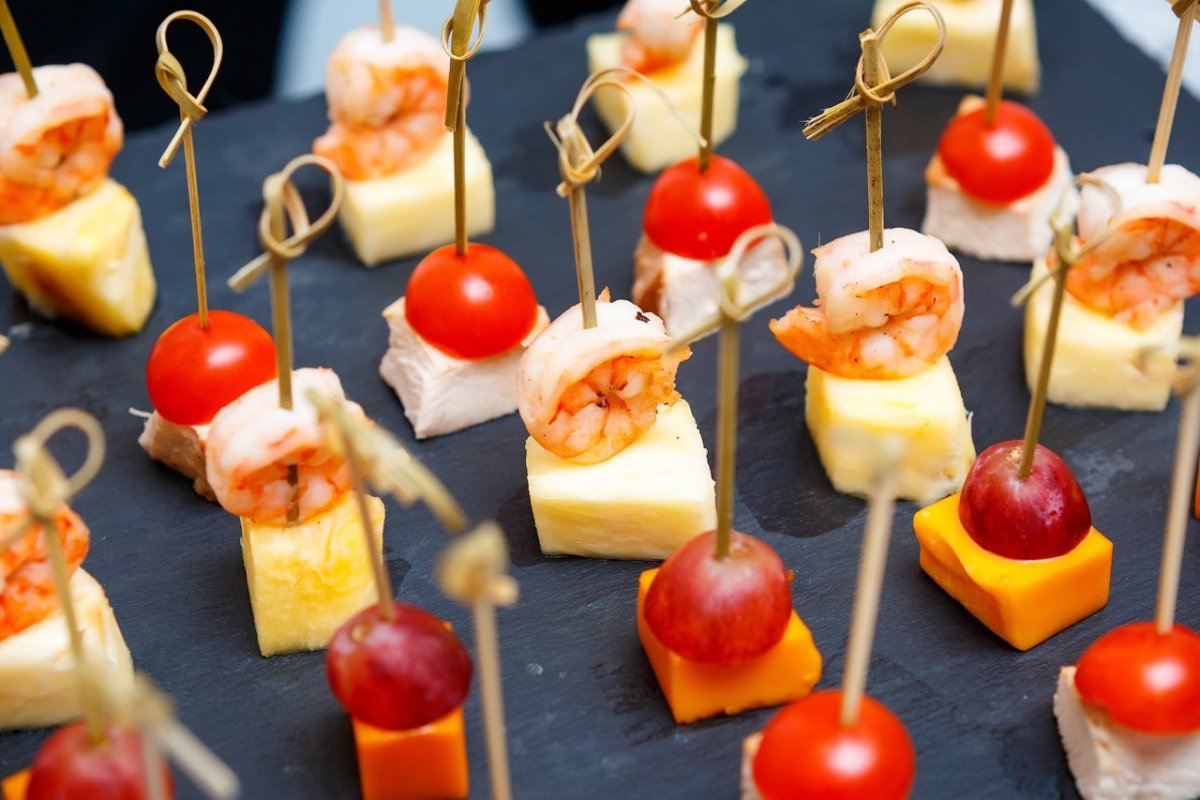 Канапе на детский день рождения