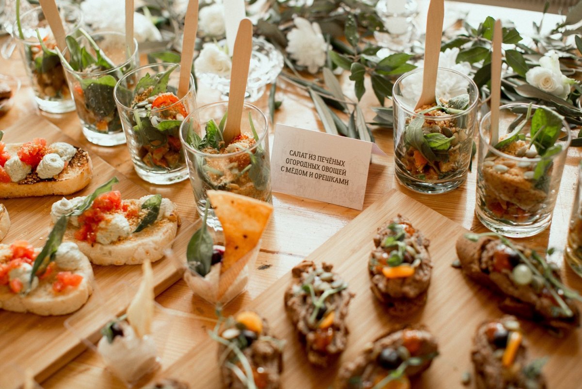 Фуршет в парке Коломенское