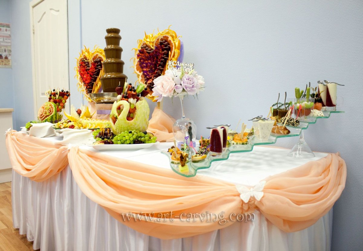 Композиции на фуршетные столы