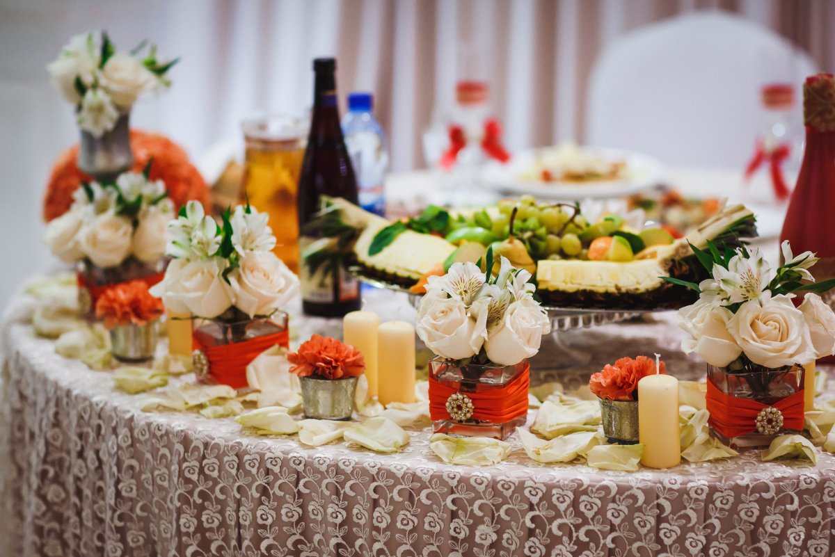 Свадебный Фуршет дома у невесты
