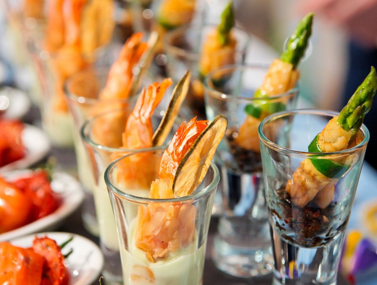 Мини закуски для фуршета