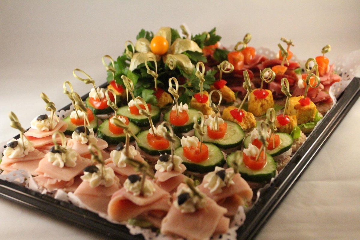 Холодные закуски для фуршета
