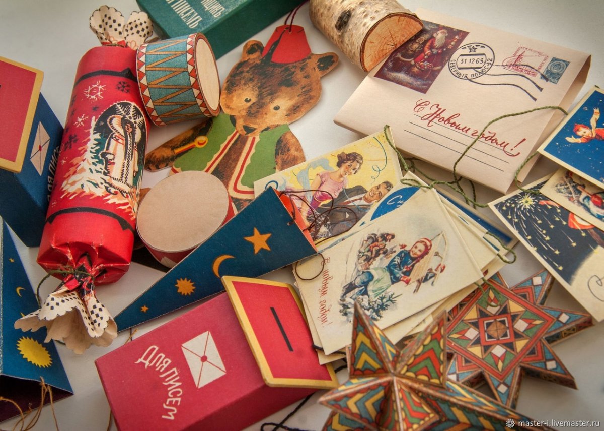 Елочная игрушка СССР девочка