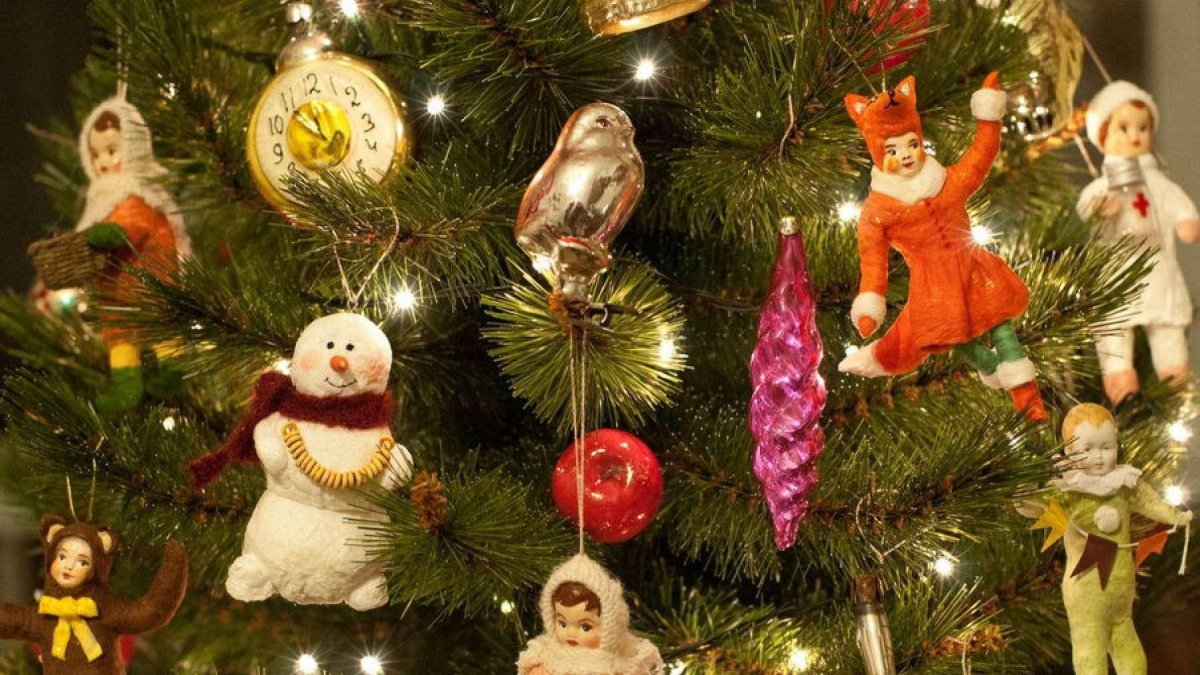 Ватные игрушки на елку