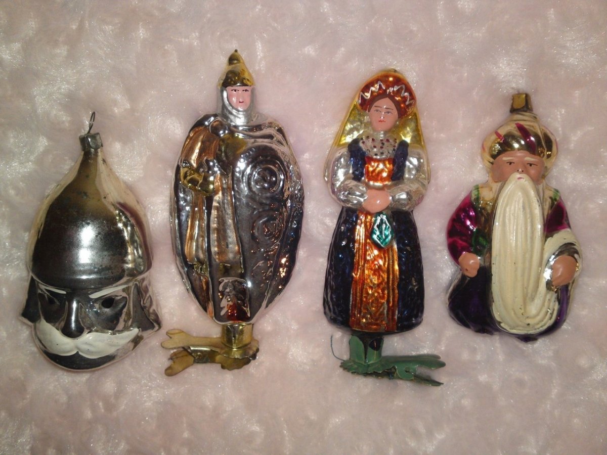 Советские елочные игрушки