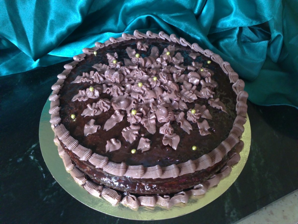 Детский шоколадный торт