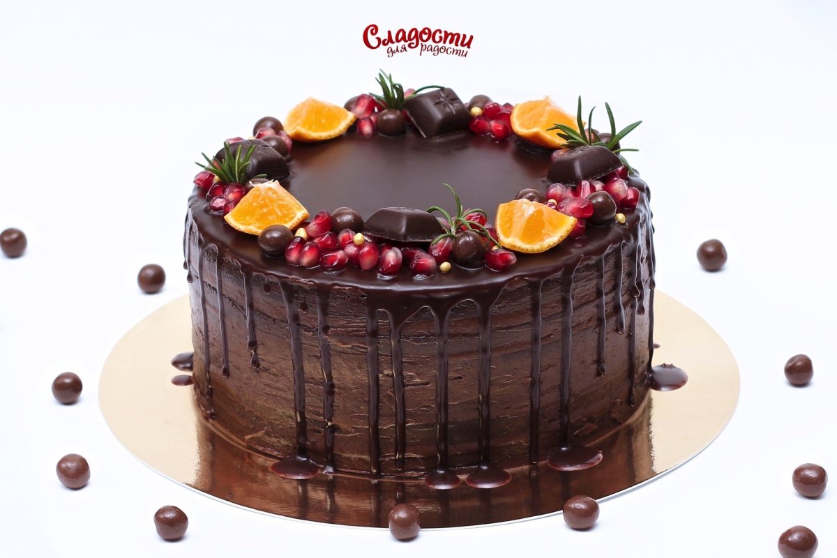 Украшение Пражского торта