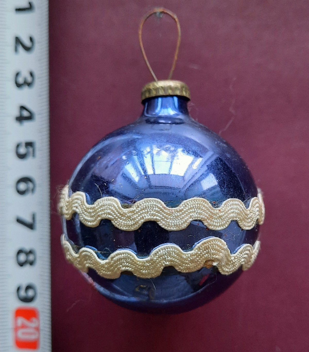 Елочная игрушка Christmas Box шар деко