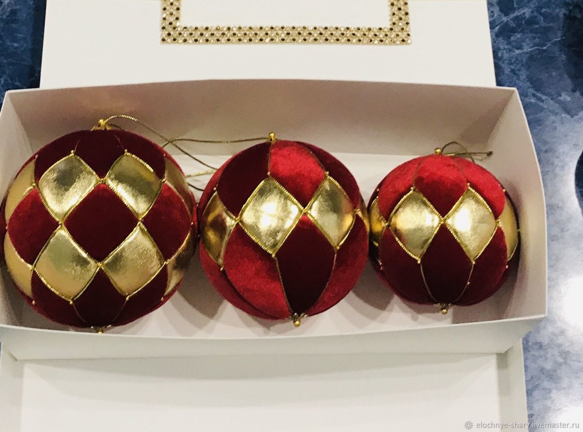 Елочные игрушки кимекоми