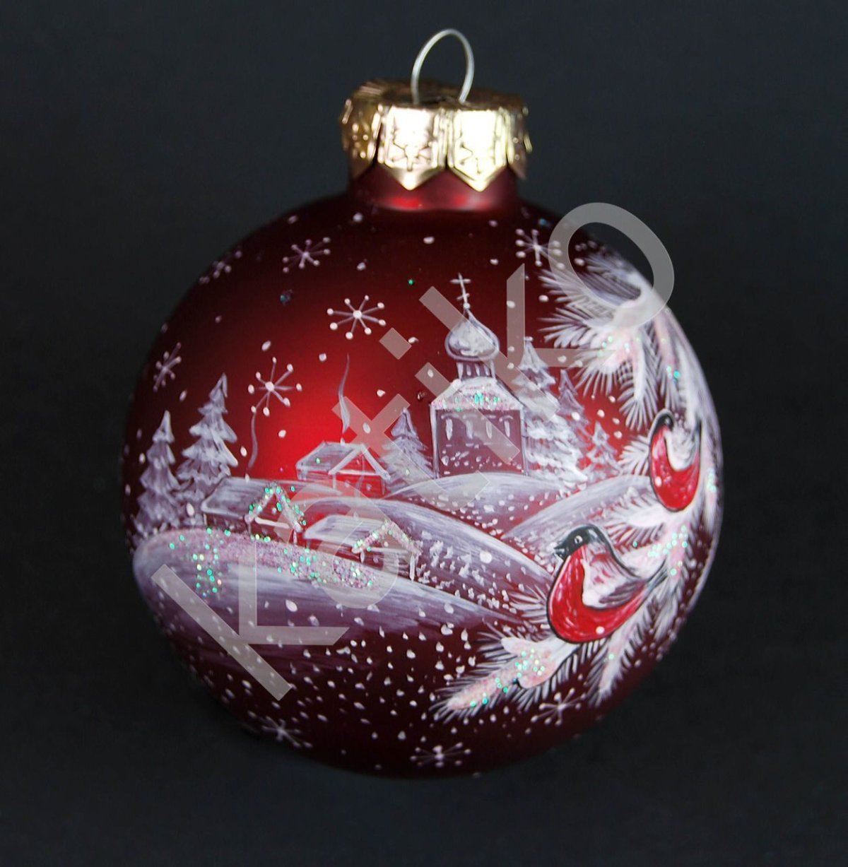 Красивые елочные игрушки