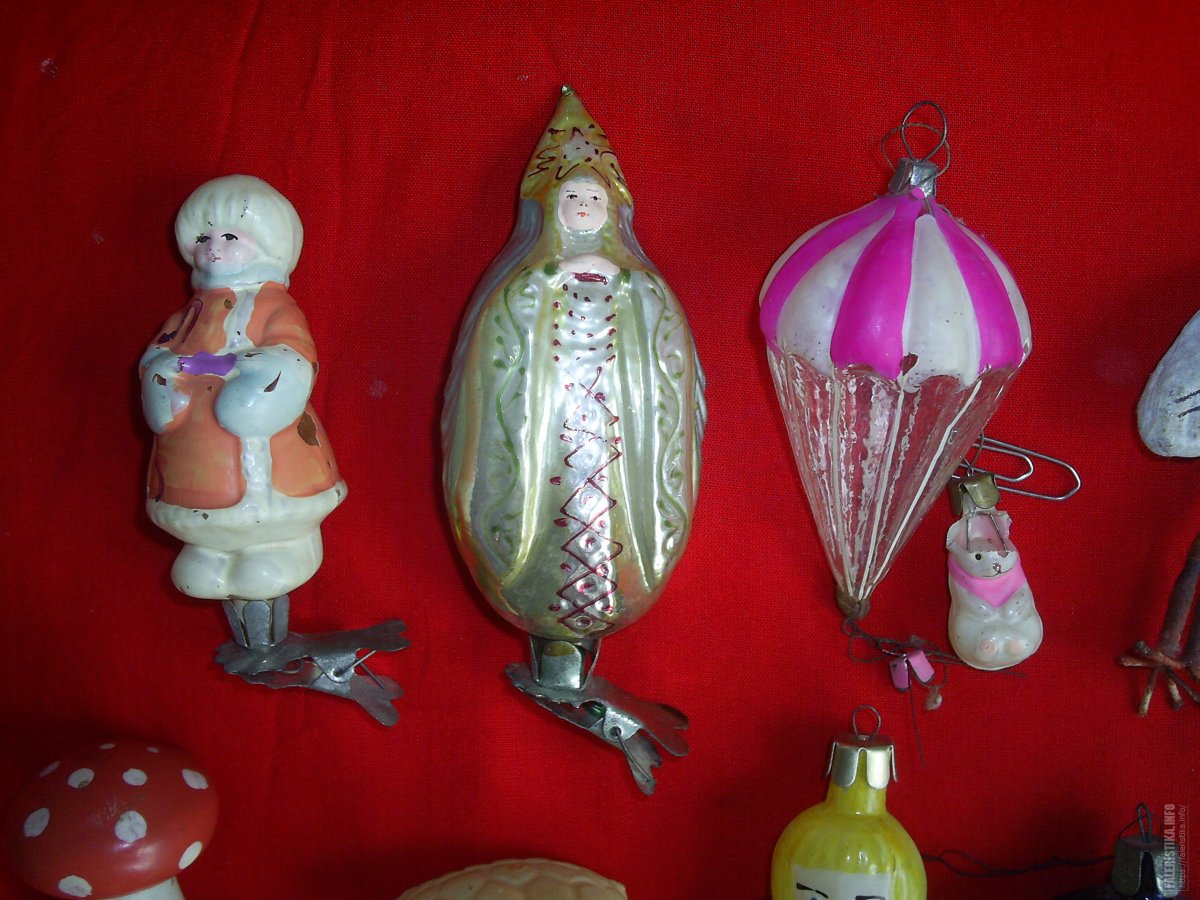 Елочная игрушка СССР Царевна