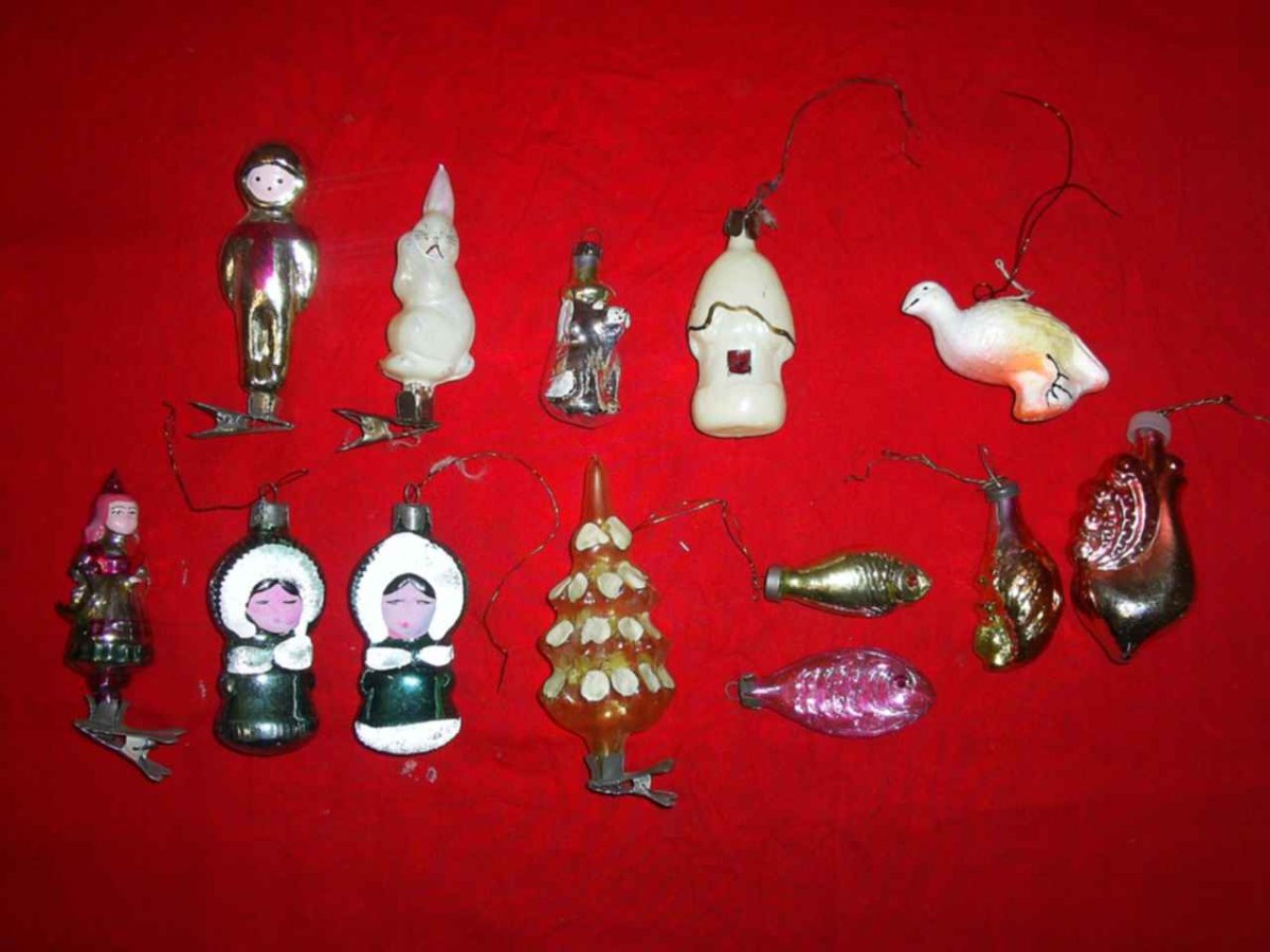 Елочная игрушка кот СССР