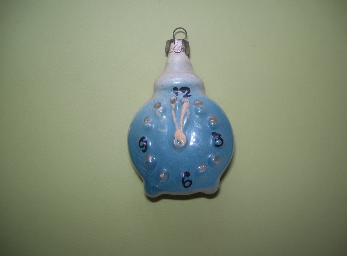 Елочные игрушки СССР оплавленные лампочка