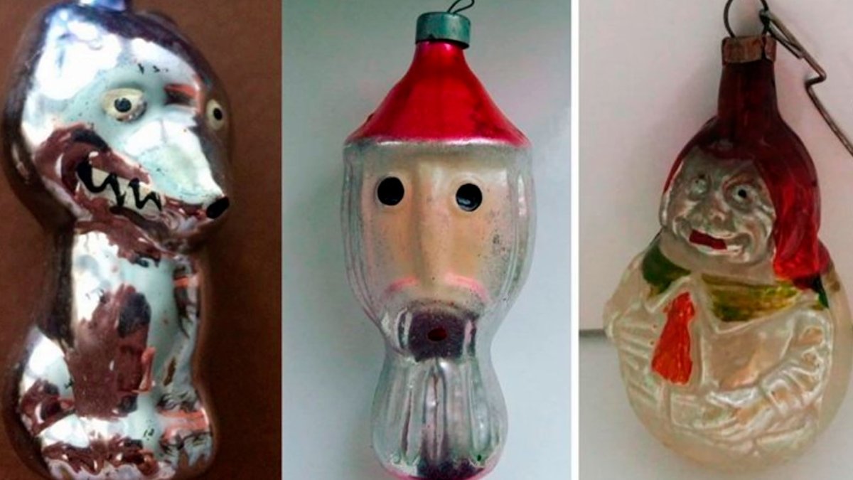 Страшные елочные игрушки