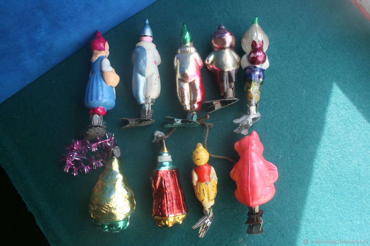 Будёновец ёлочная игрушка СССР