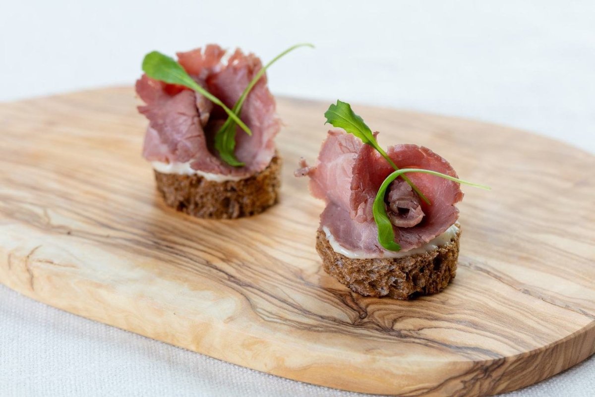 Канадский бекон нарезка