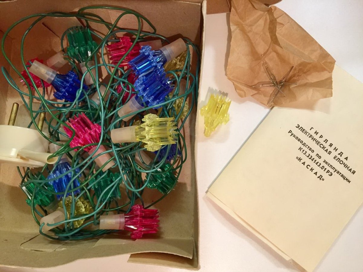 Гирлянда Каскад СССР