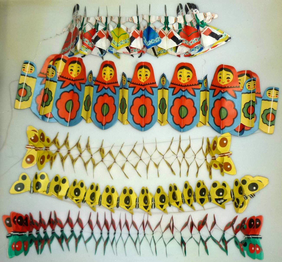 Елочные гирлянды СССР