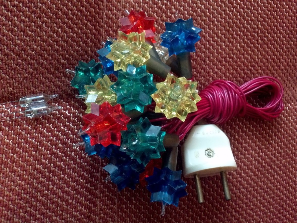 Старые советские гирлянды