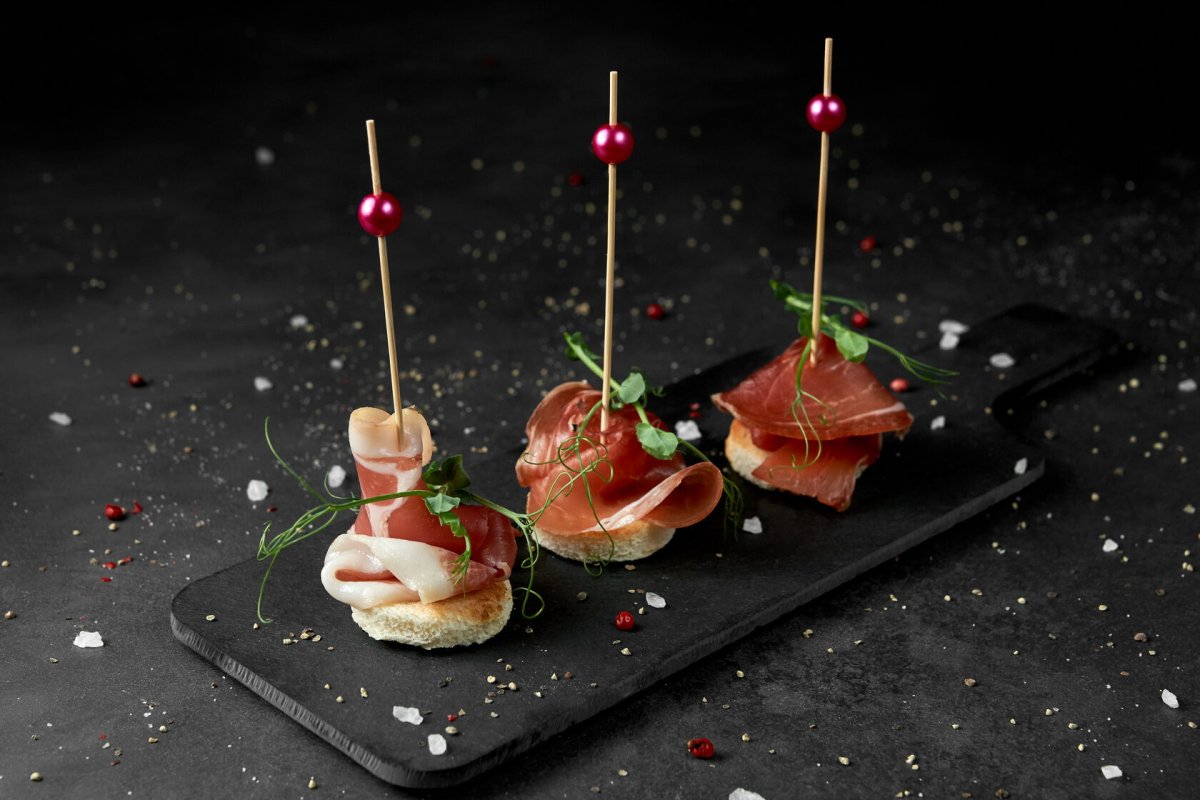 Канапе с рокфором