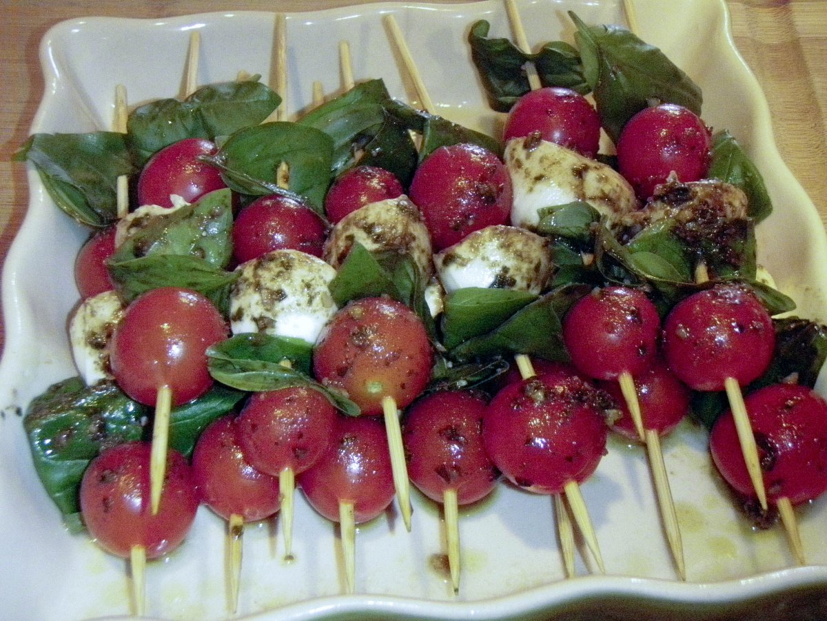 Канапе с мармеладом