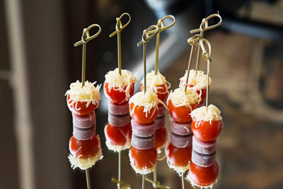 Брускетта с ростбифом на Фуршет