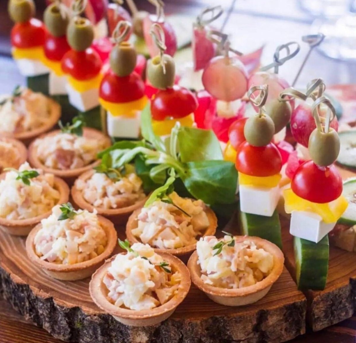 Фингер фуд ово-лакто