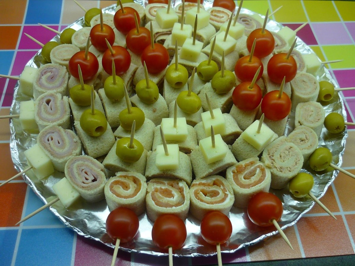 Закуски для фуршета