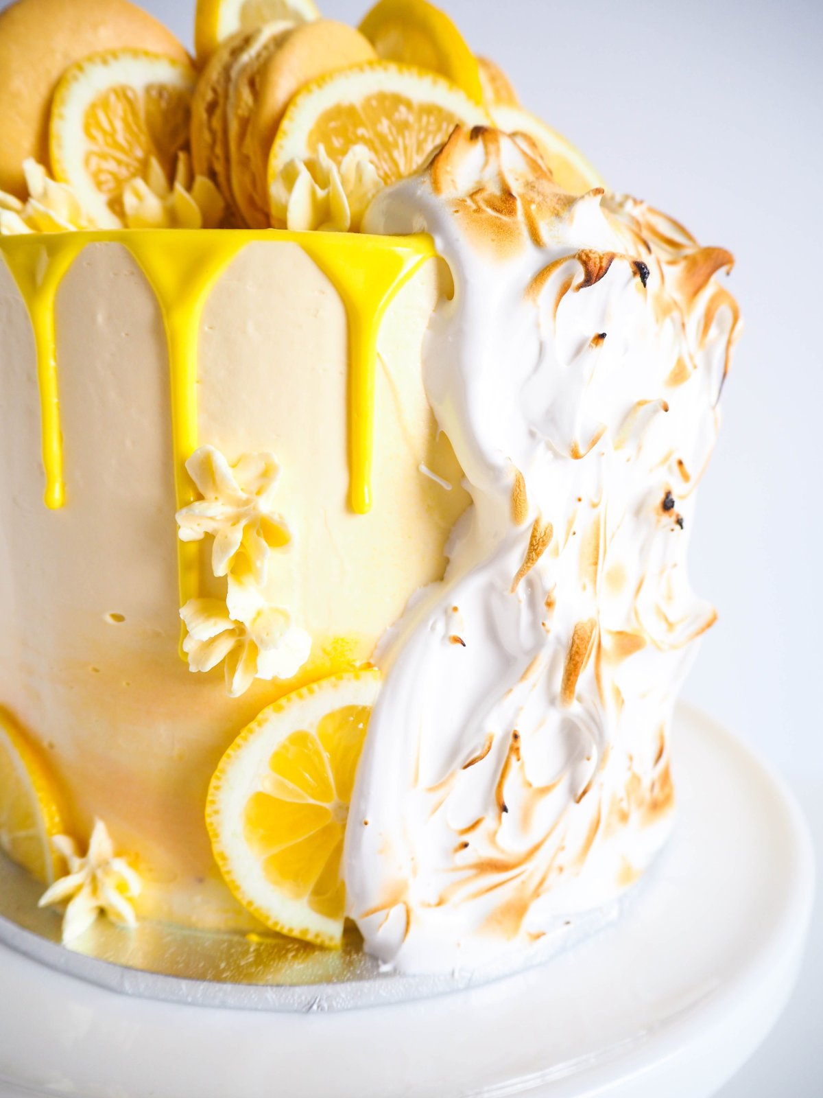 Торт шоколад лимон