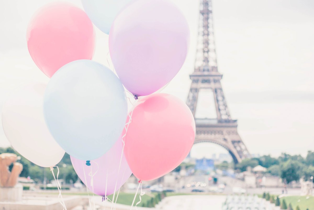 Розовые шарики