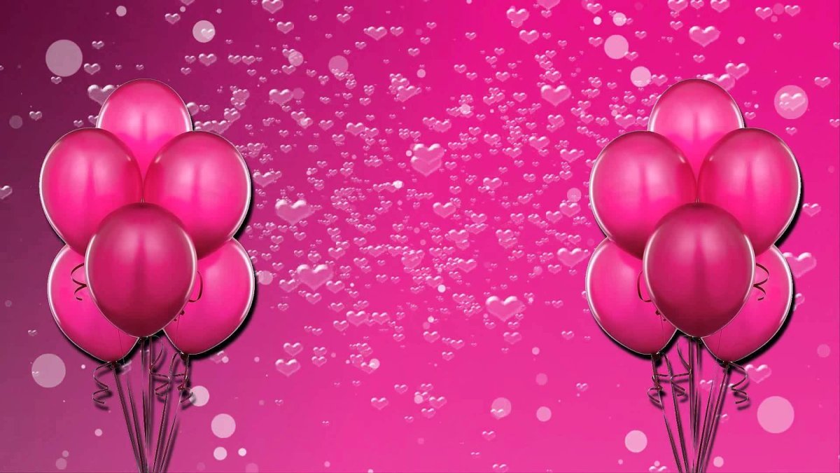 С днем рождения воздушный шар