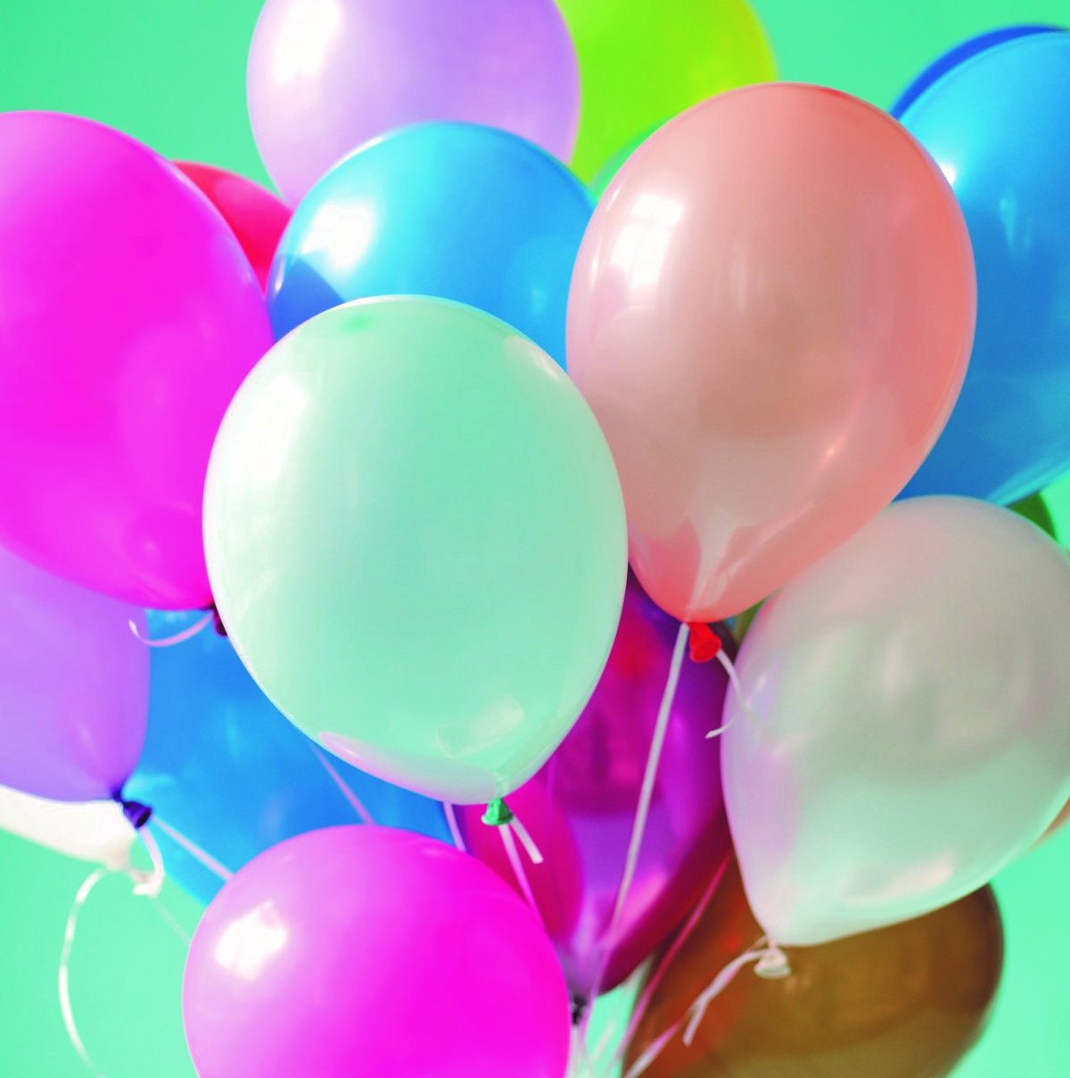 Розовые шарики