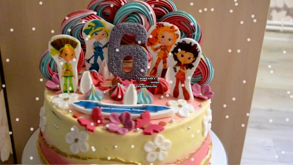 Торт сказочный патруль для девочки на день рождения 6 лет