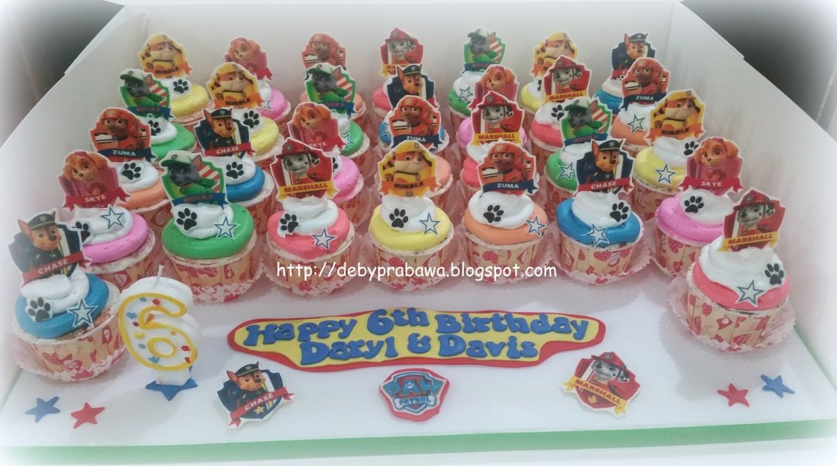 Тортик сказочный патруль для девочки