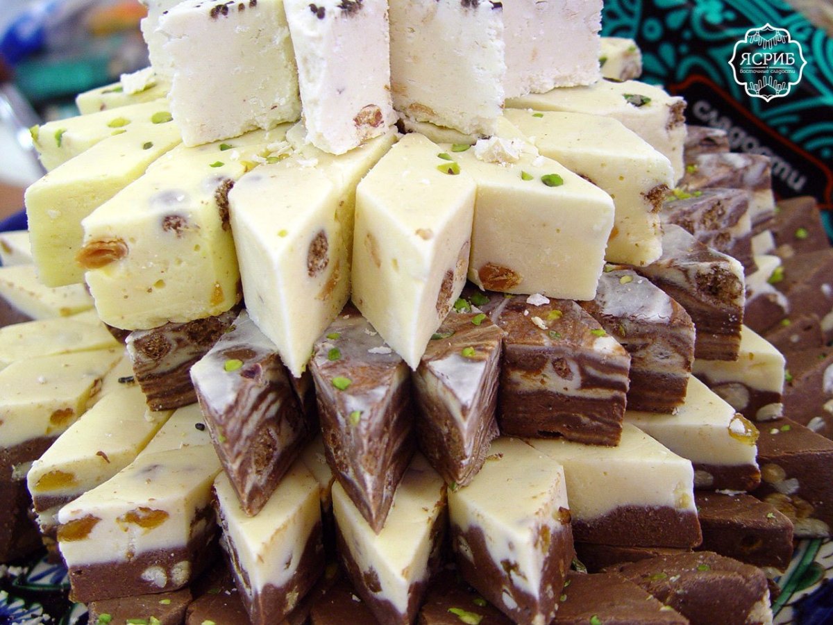 Узбекские сладости халва Самаркандская