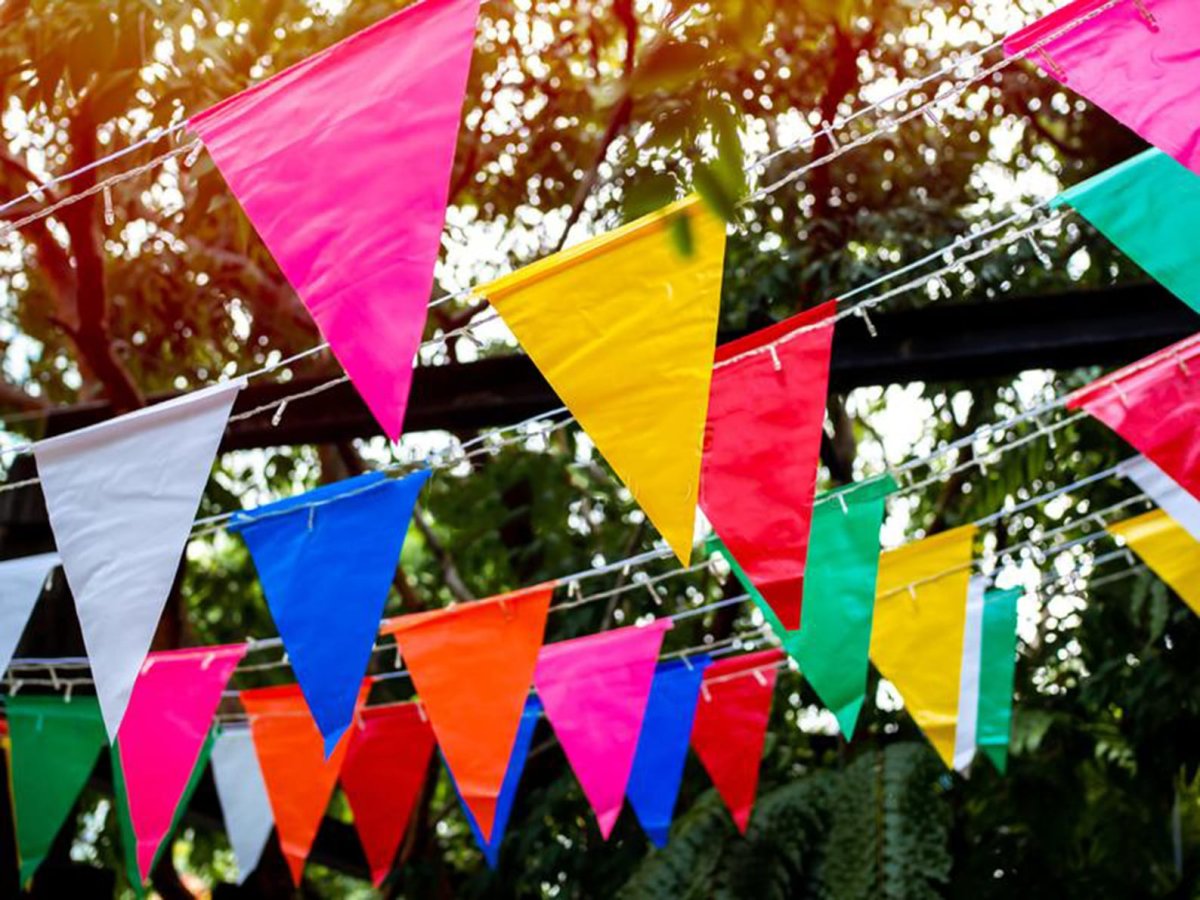 Флажки для вечеринки