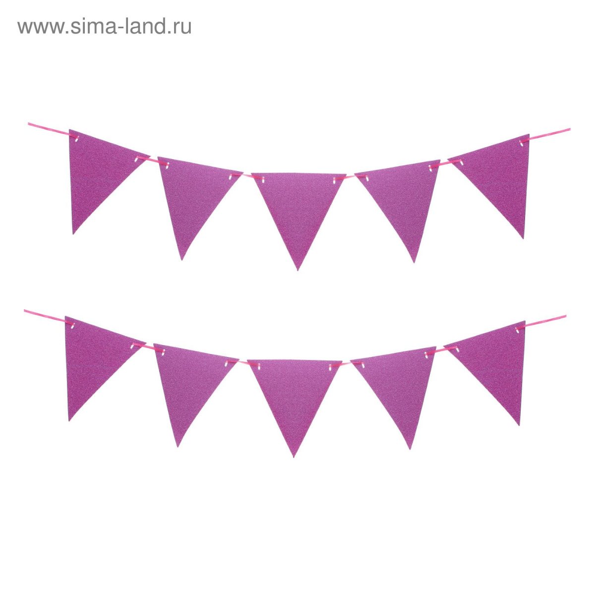 Розовый флажок