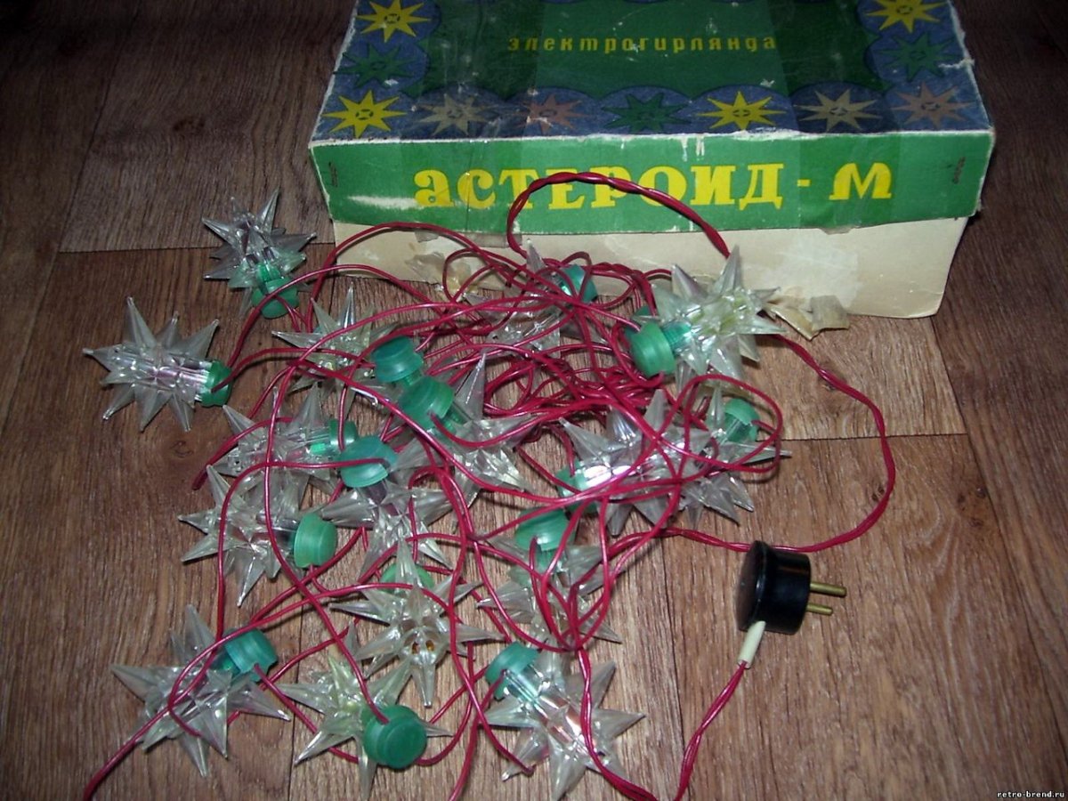 Электрогирлянды СССР