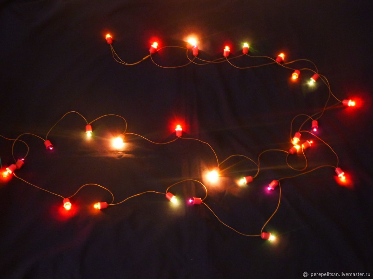 Елочная гирлянда Каскад СССР