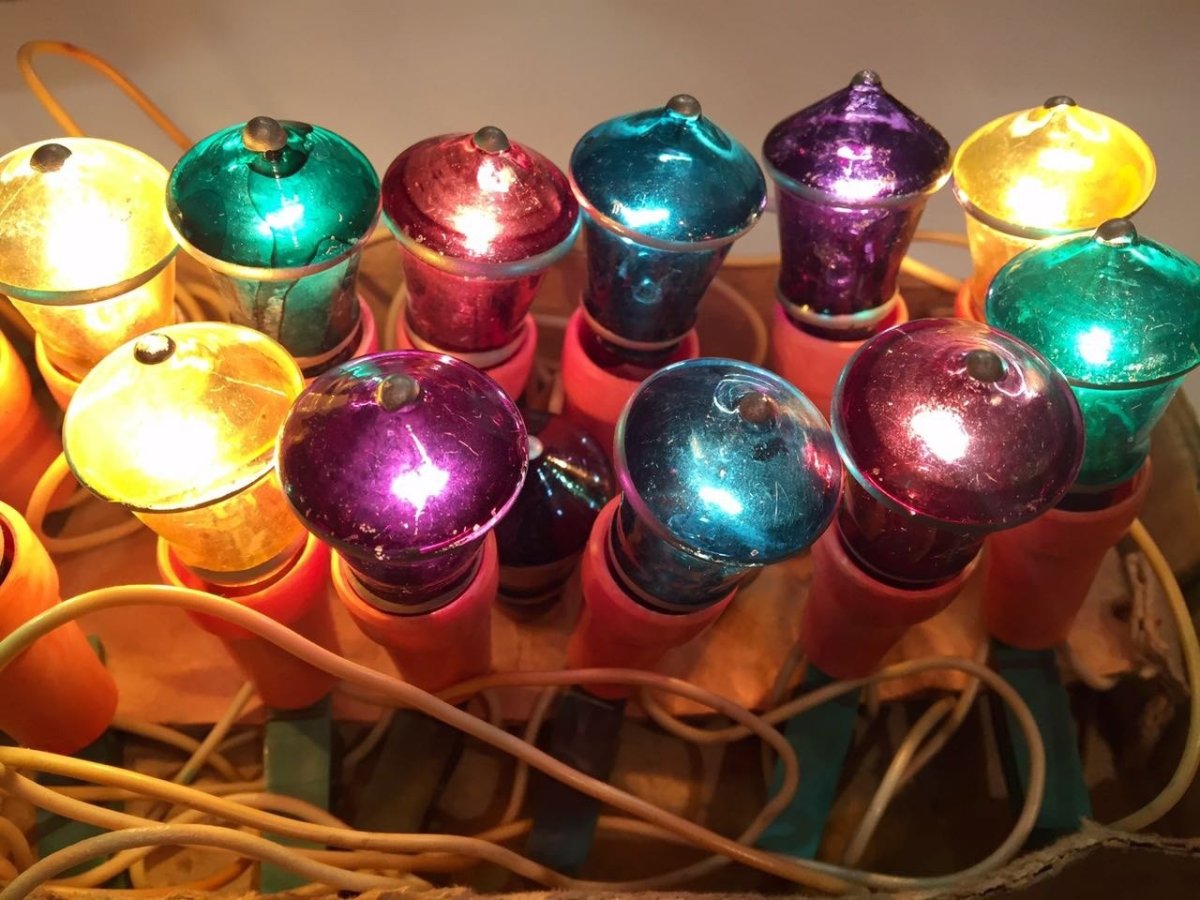 Советская гирлянда 20 лампочек