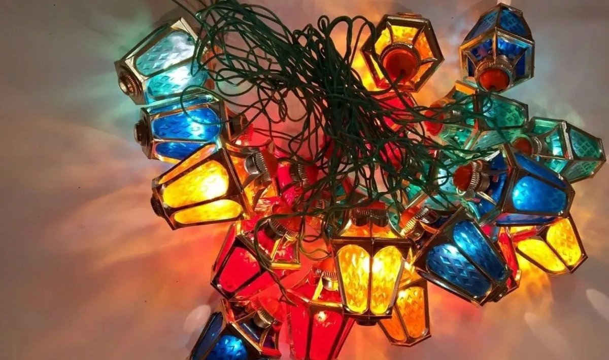 Советские новогодние гирлянды