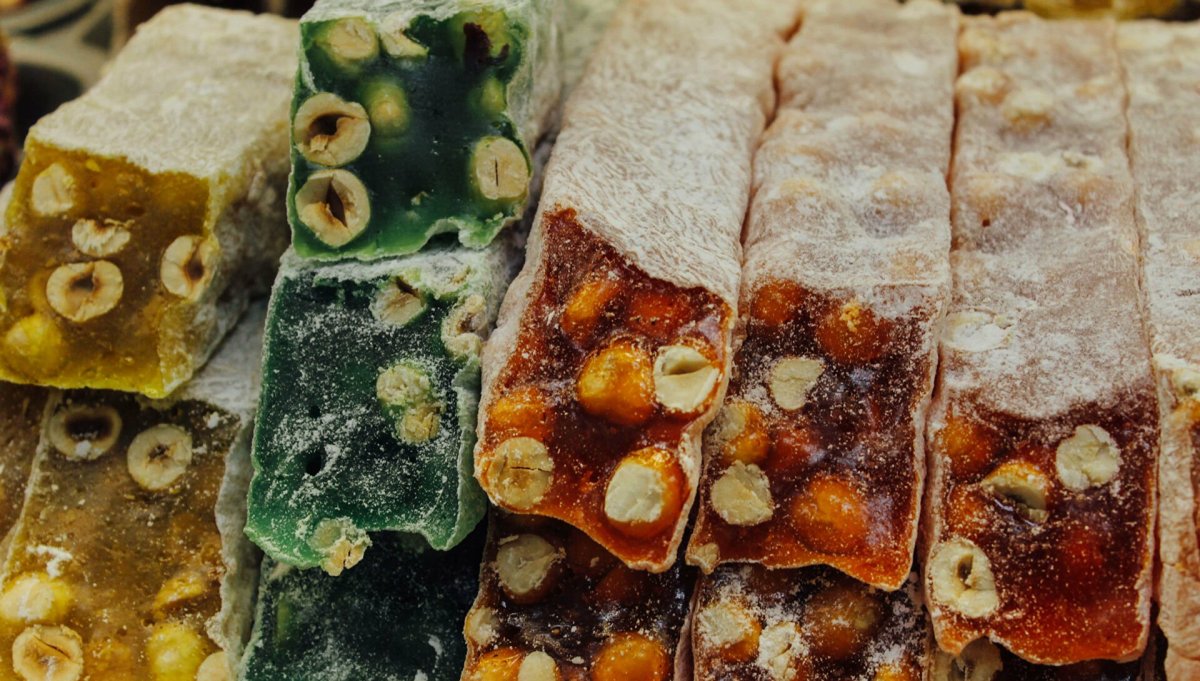 Рахат-лукум турецкий с орехами