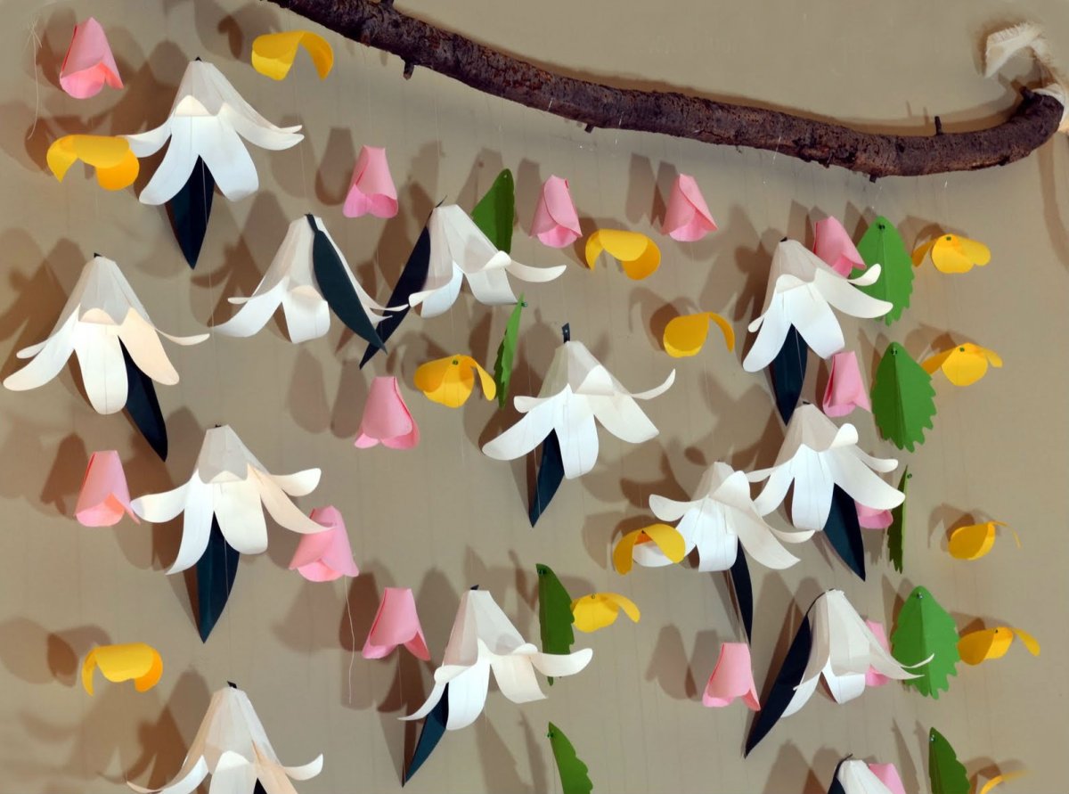 Весенние украшения для детского сада