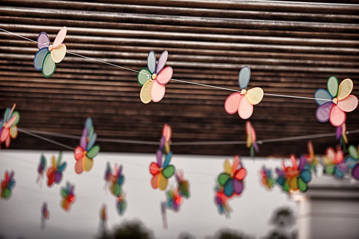 Гирлянда из бумажных птиц