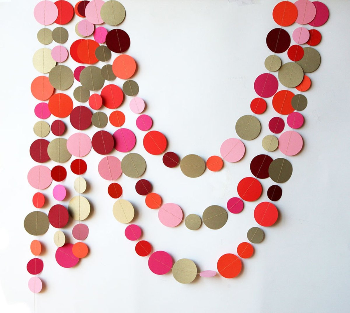 Гирлянда из фетра