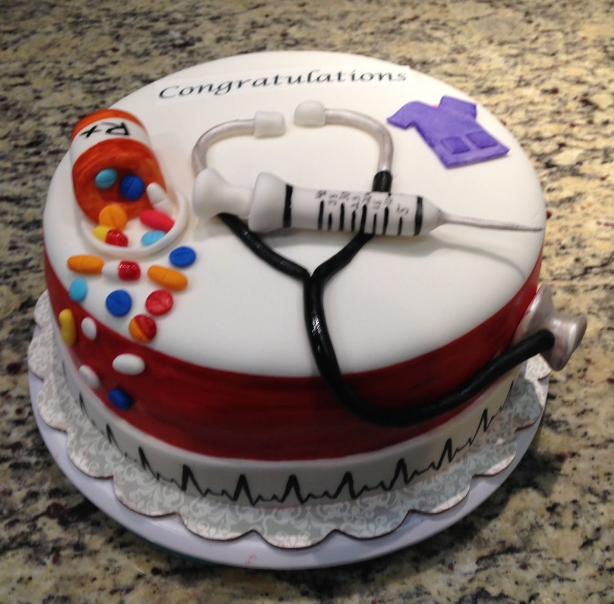 Торт любимому доктору