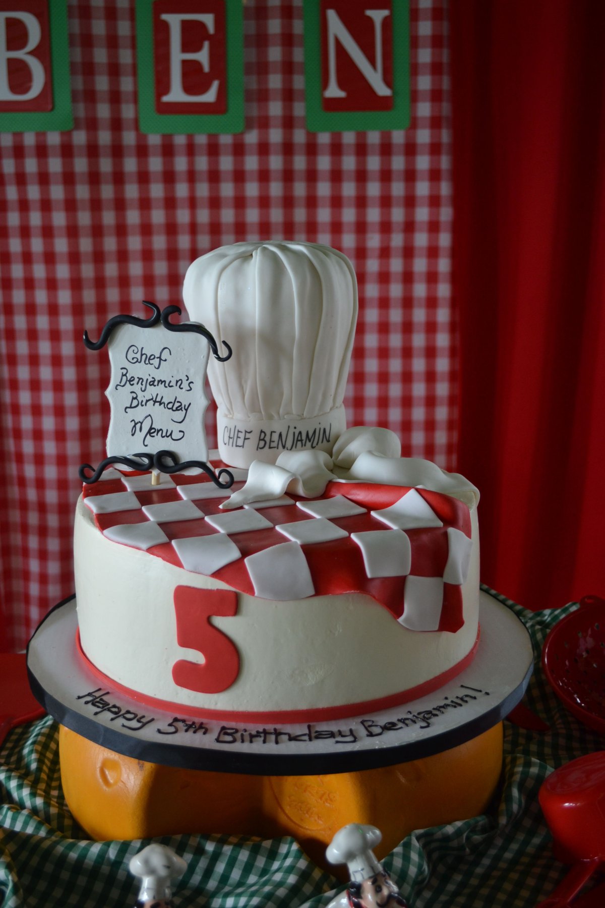 Декор торта шеф повар