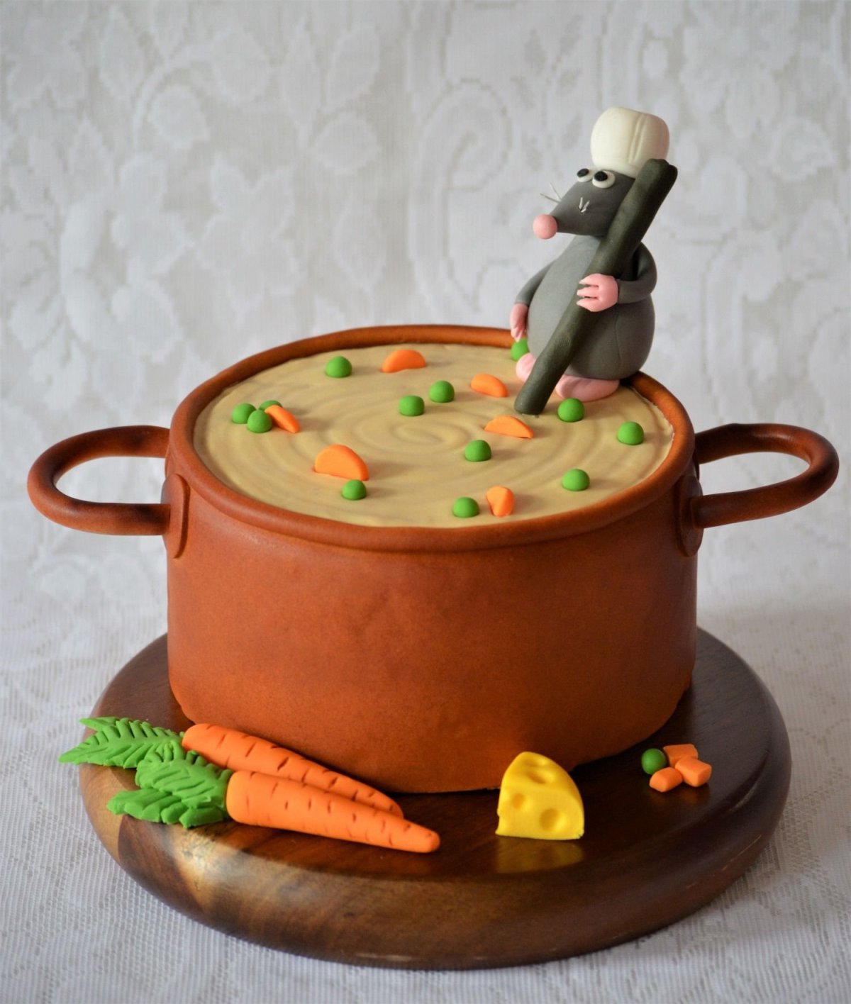 Детский тортик с Рататуй