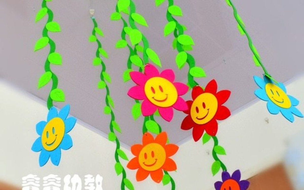 Весенний декор помещения