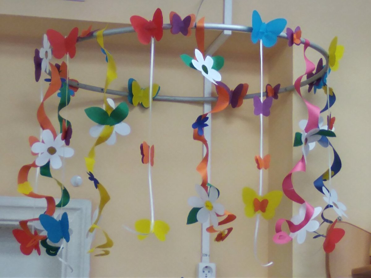 Весенняя гирлянда